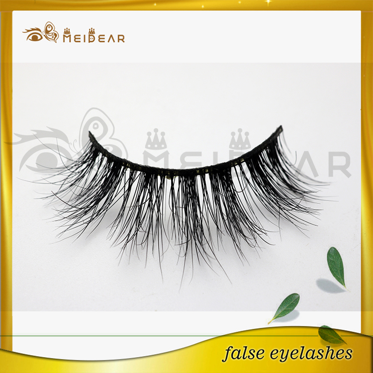 New design high quality custom packaging mink fur lashes